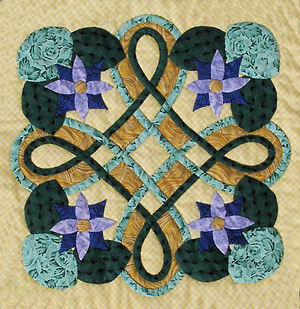 Picture of Block #3 from Celtic Style Floral Applique